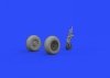 Eduard 648335 P-51D wheels AIRFIX 1/48